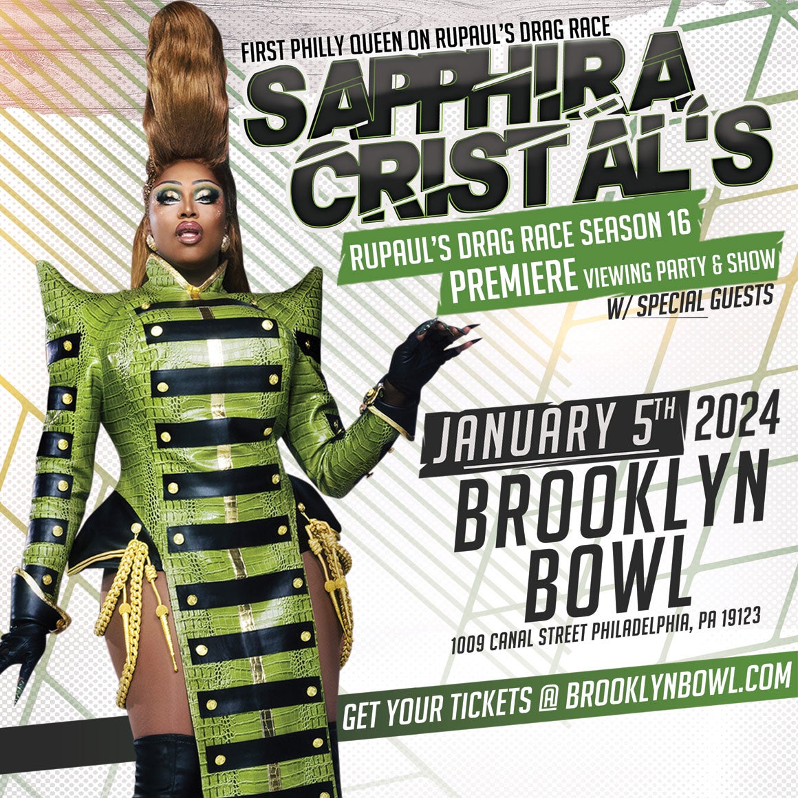 Sapphira Cristàl's RuPaul’s Drag Race Season 16 Premiere Party (18+)