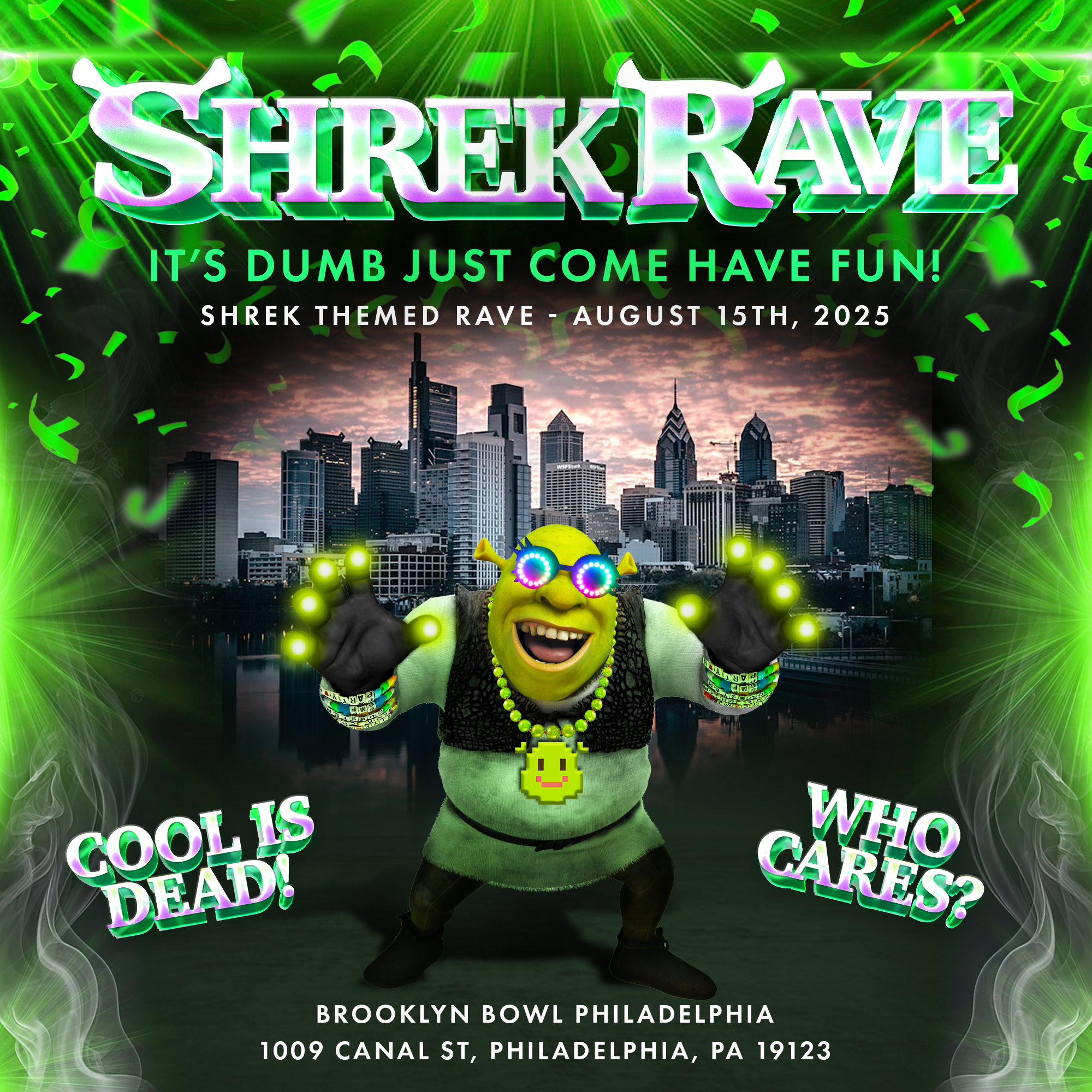 More Info for Shrek Rave (18+)