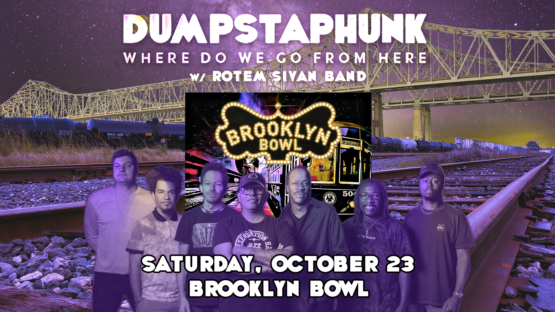 More Info for CONTEST! Win Tickets to Dumpstaphunk with Rotem Sivan Band + A Lagunitas Cooler!