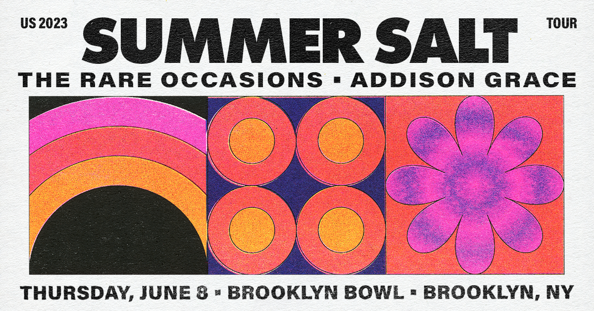 More Info for CONTEST! WIN A SIGNED VINYL & TWO (2) TICKETS TO SUMMER SALT AT BROOKLYN BOWL