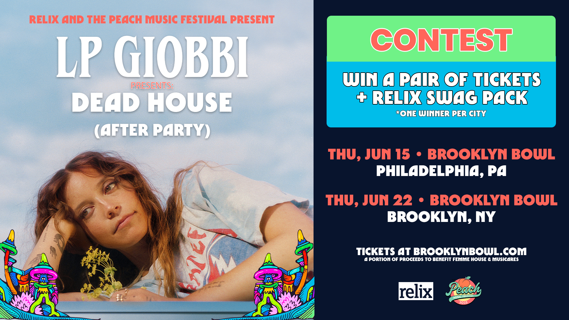 More Info for CONTEST! Win two (2) tickets to LP Giobbi: Dead House!