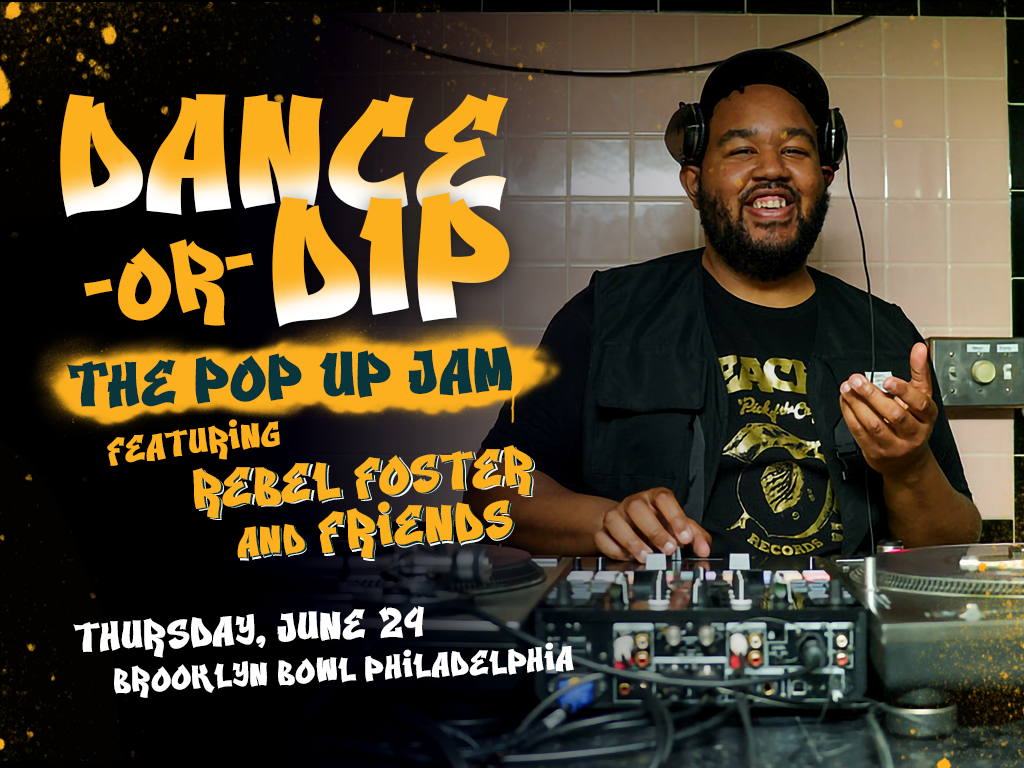 Dance Or Dip: The Pop up Jam ft. Rebel Foster & friends (21+)
