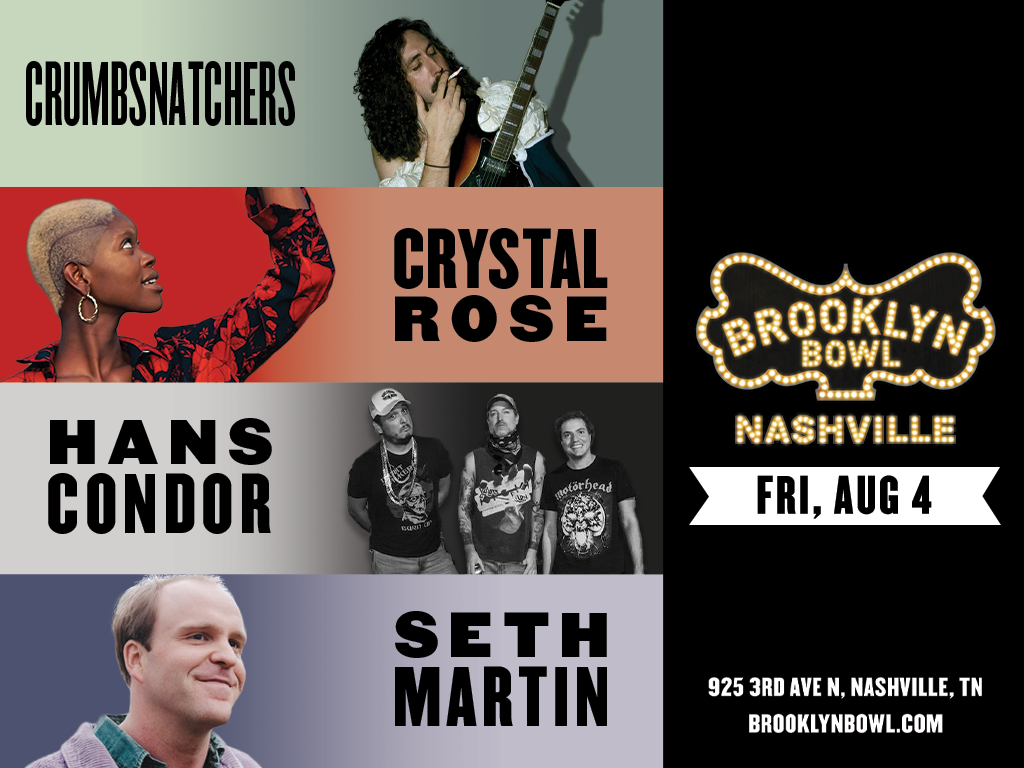 Crumbsnatchers w/ Crystal Rose, Hans Condor + Seth Martin