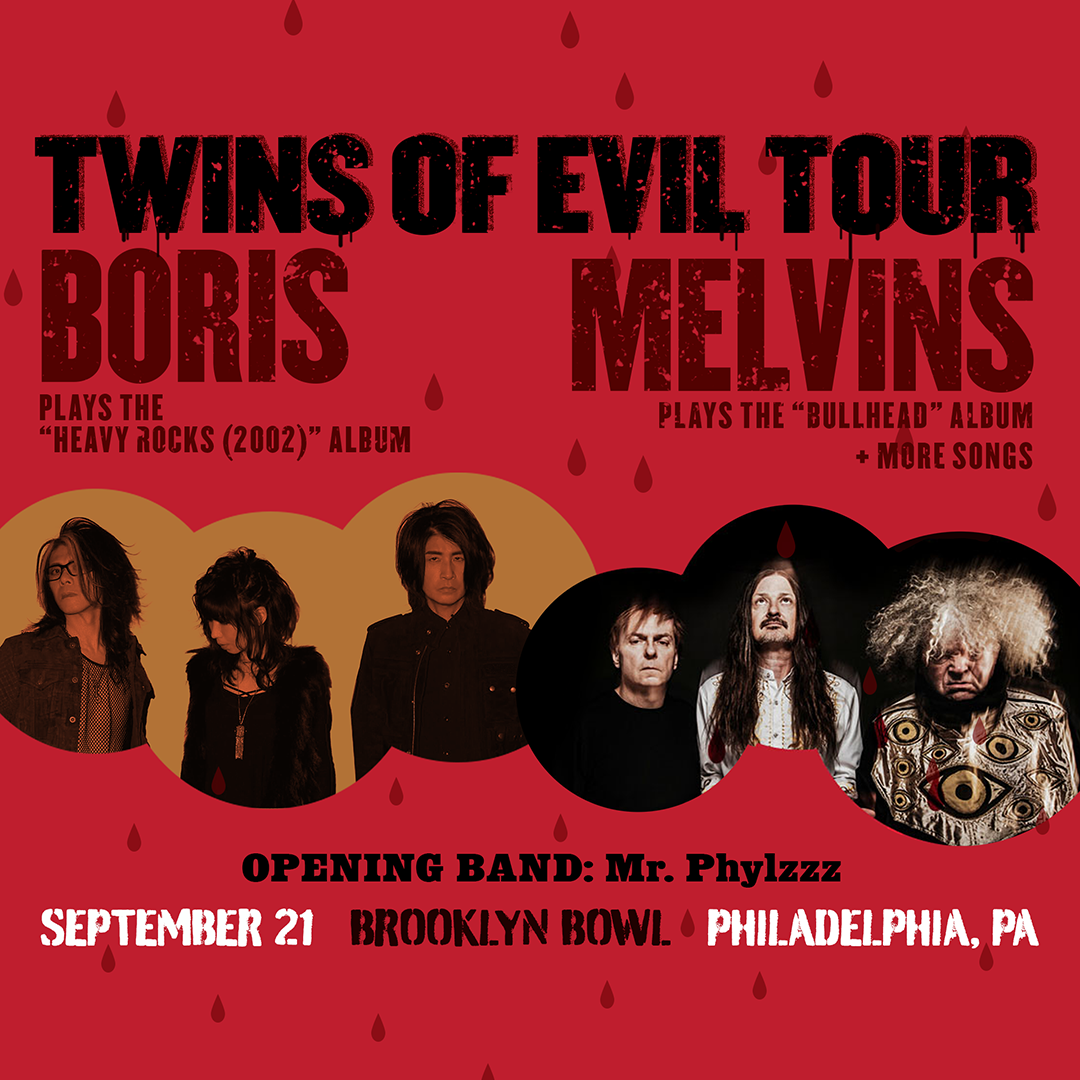 Melvins + Boris (21+)