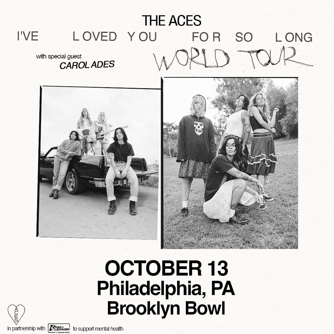 More Info for The Aces - I've Loved You For So Long World Tour