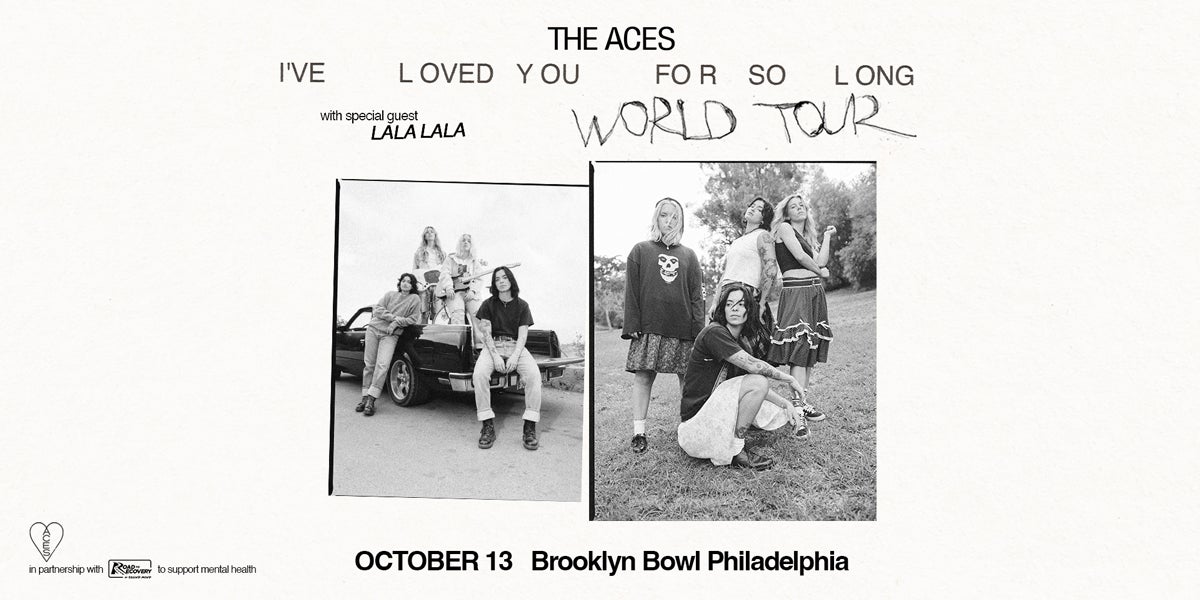 Bowling Lanes - The Aces - Not a Concert Ticket (21+)