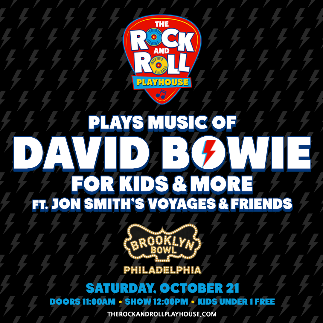 Rock & Roll Playhouse Plays The Music Of David Bowie For Kids! + More