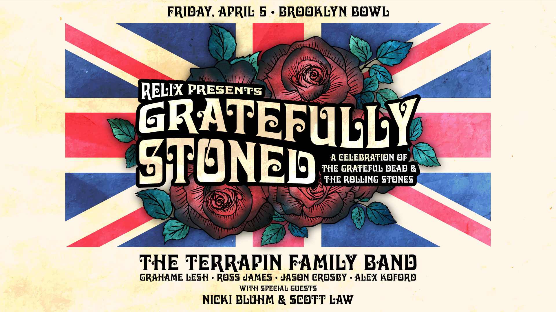 More Info for Gratefully Stoned: The Terrapin Family Band ft. Grahame Lesh, Ross James, Jason Crosby & Alex Koford