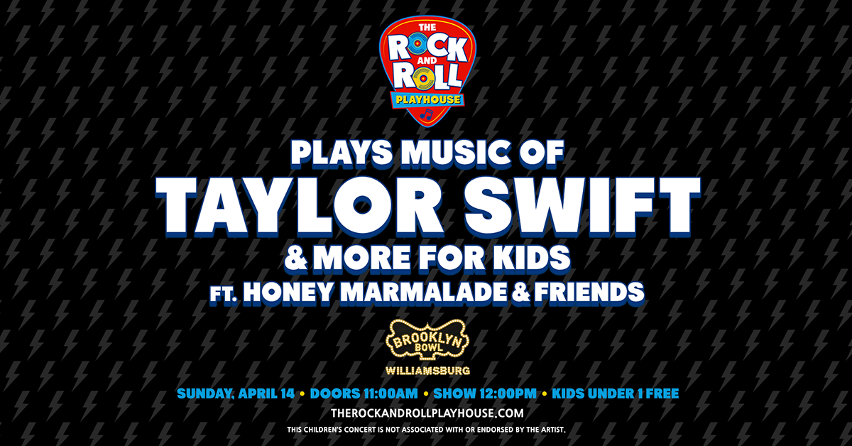 The Rock and Roll Playhouse plays the Music of Taylor Swift for Kids ft Honey Marmalade & Friends