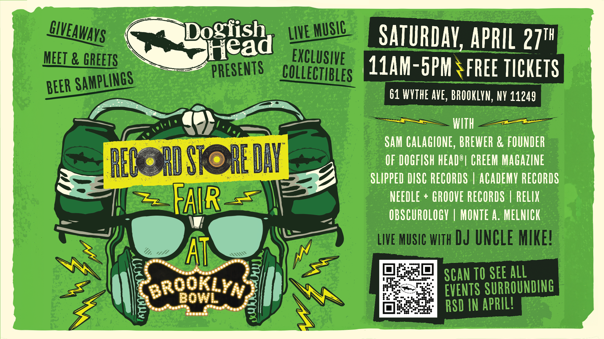 Dogfish Head Presents Record Store Day Fair