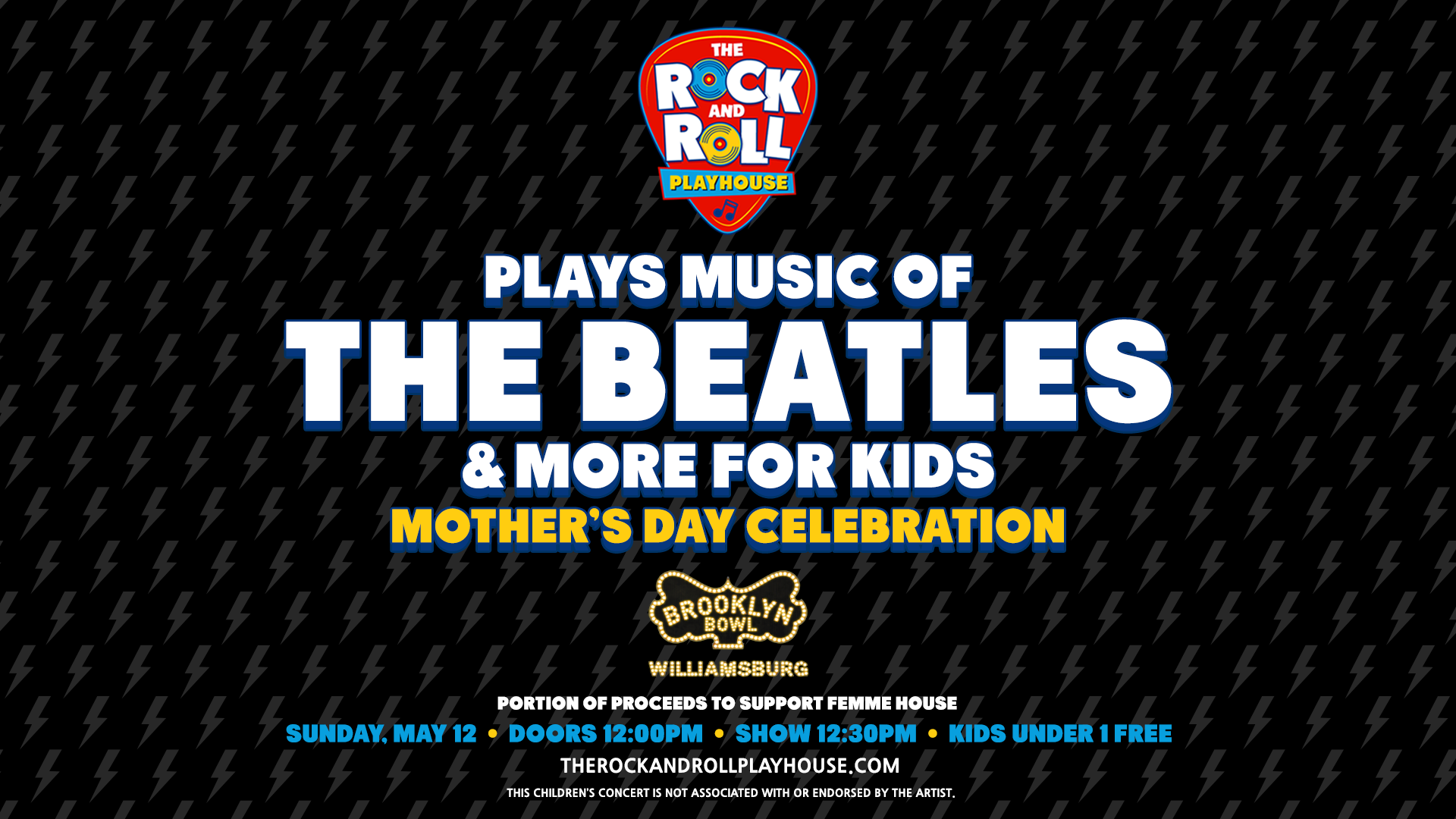 The Rock and Roll Playhouse plays the Music of The Beatles + More for Kids