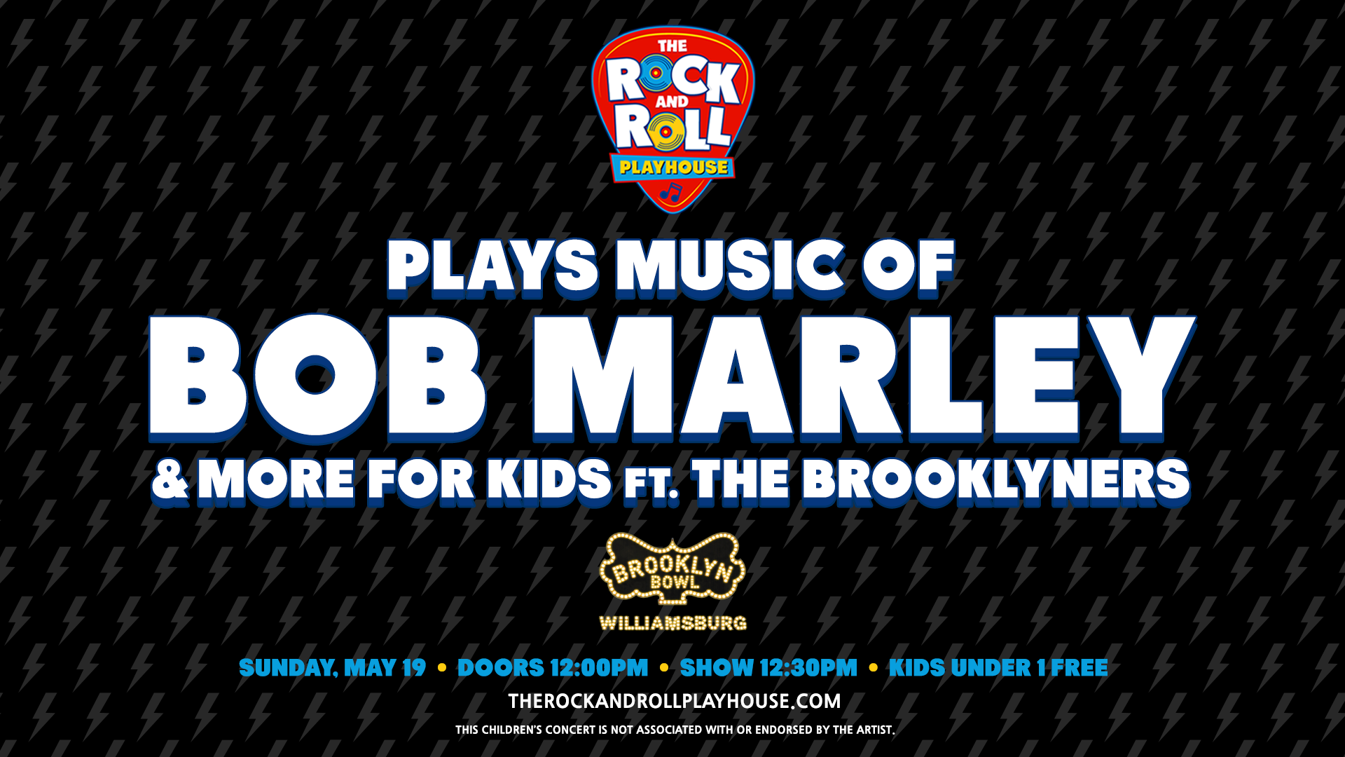 The Rock and Roll Playhouse plays the Music of Bob Marley + More for Kids