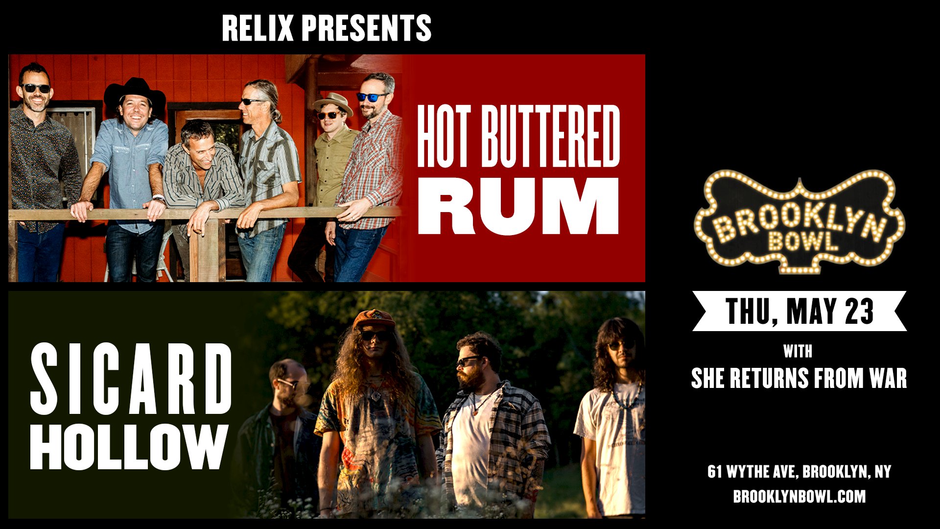 More Info for Hot Buttered Rum and Sicard Hollow