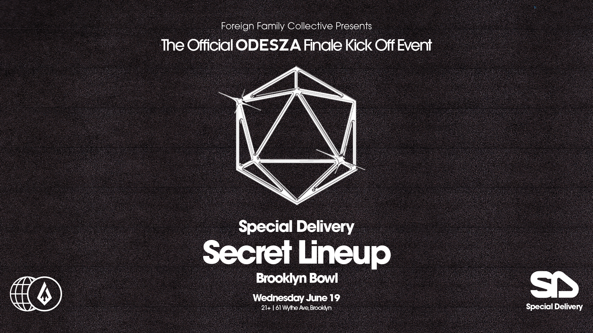 Special Delivery: Official ODESZA Finale Kickoff Event