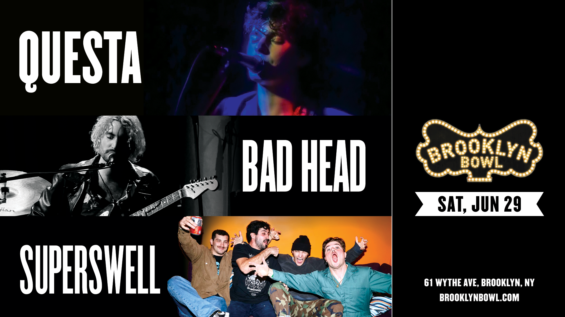 QUESTA + Bad Head + Superswell