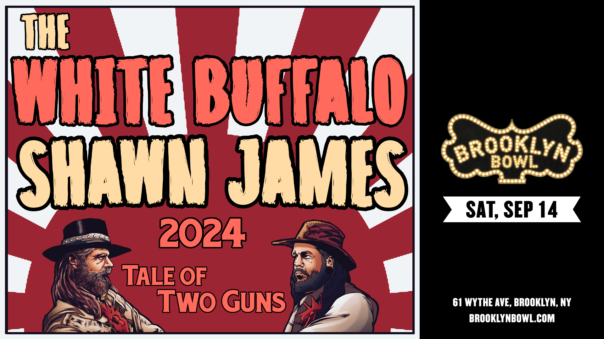 The White Buffalo + Shawn James