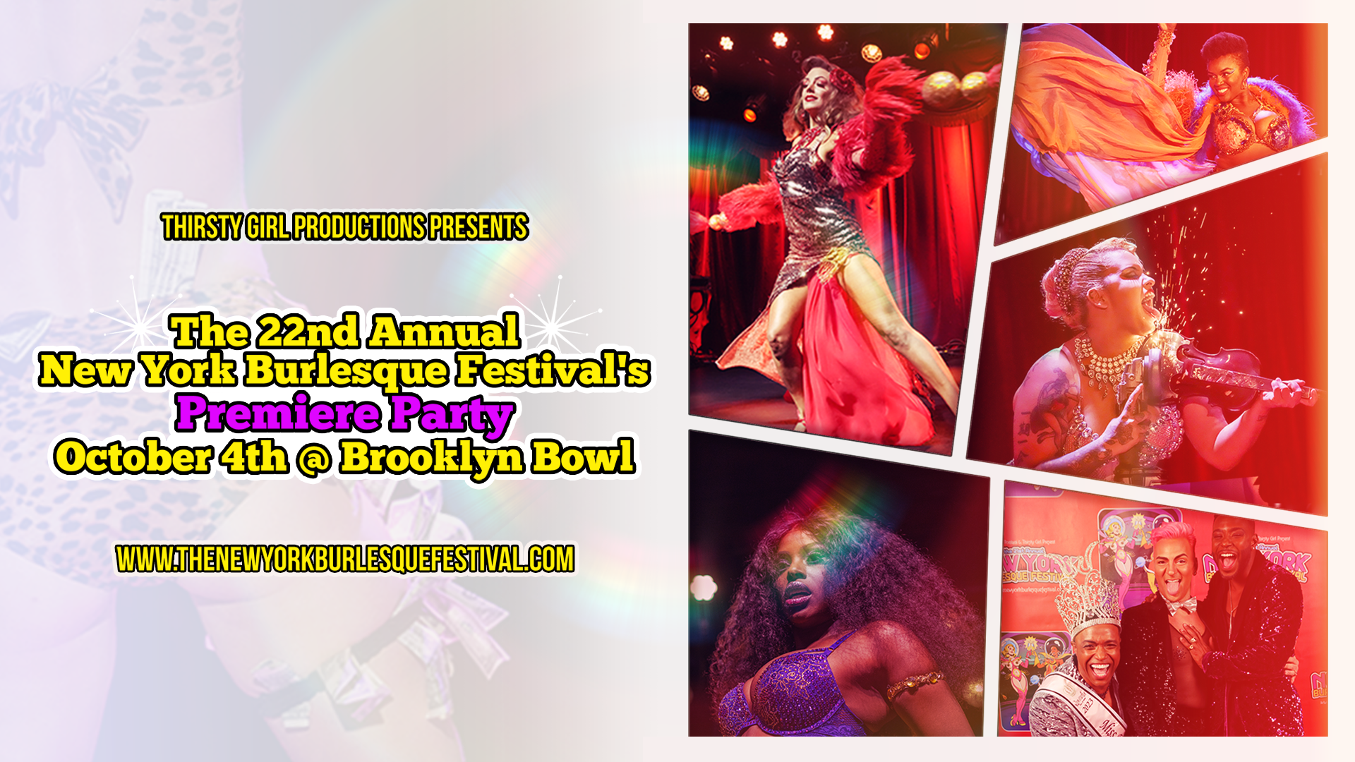 The 22nd Annual New York Burlesque Festival's Premiere Party!
