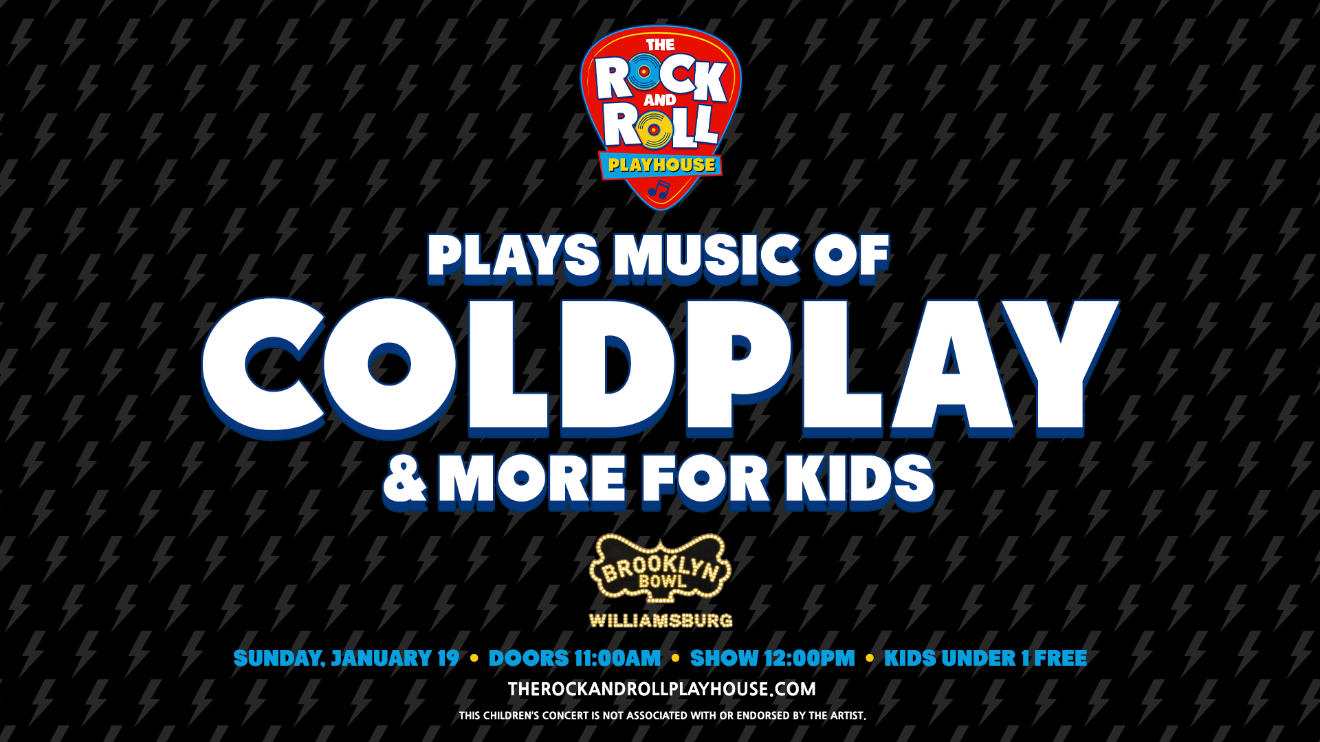The Rock and Roll Playhouse plays the Music of Coldplay + More