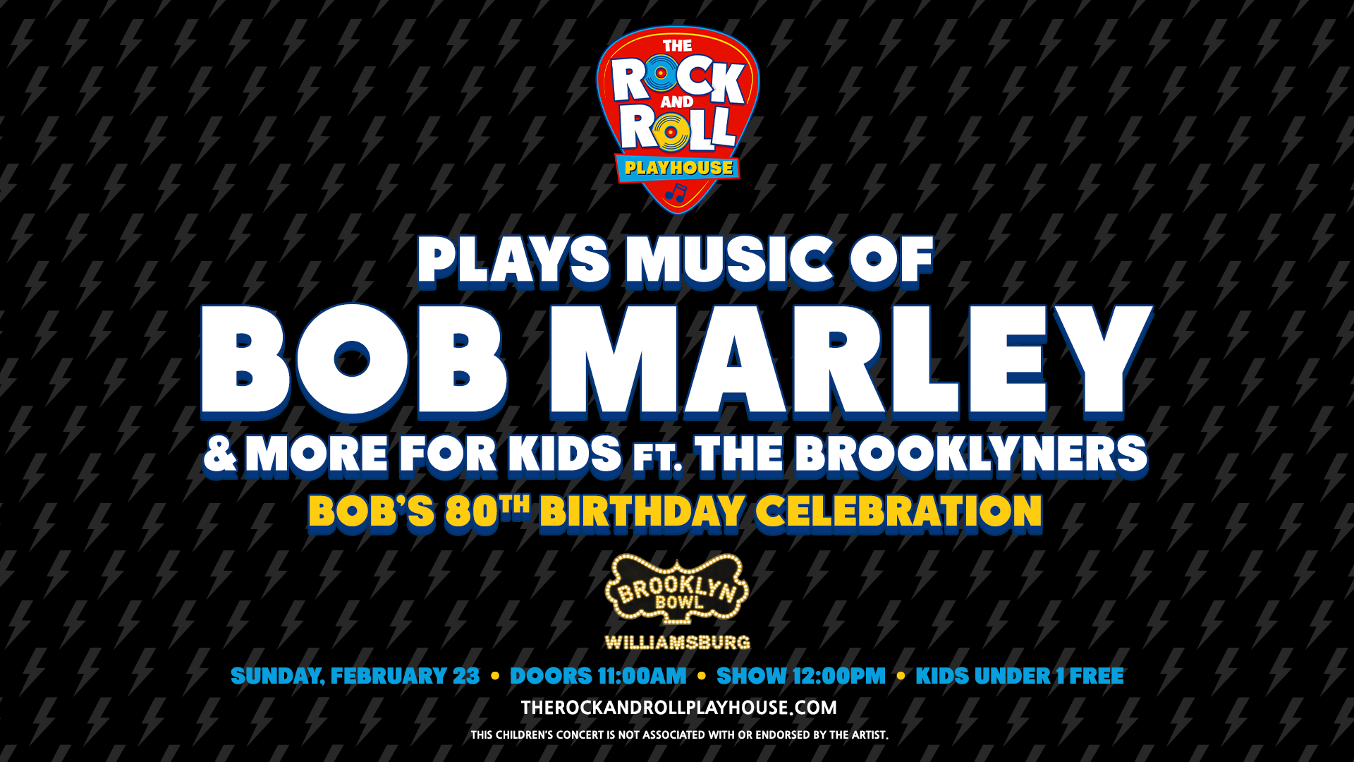 The Rock and Roll Playhouse plays the Music of Bob Marley + More