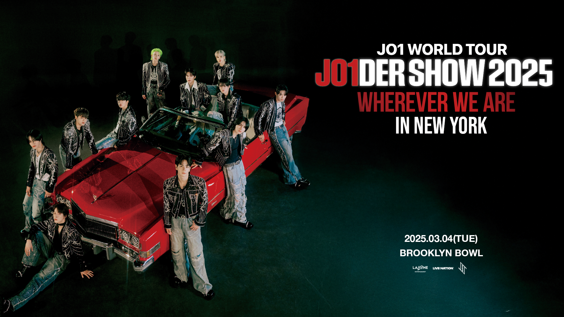 JO1 WORLD TOUR JO1DER SHOW 2025 'WHEREVER WE ARE' IN NEW YORK