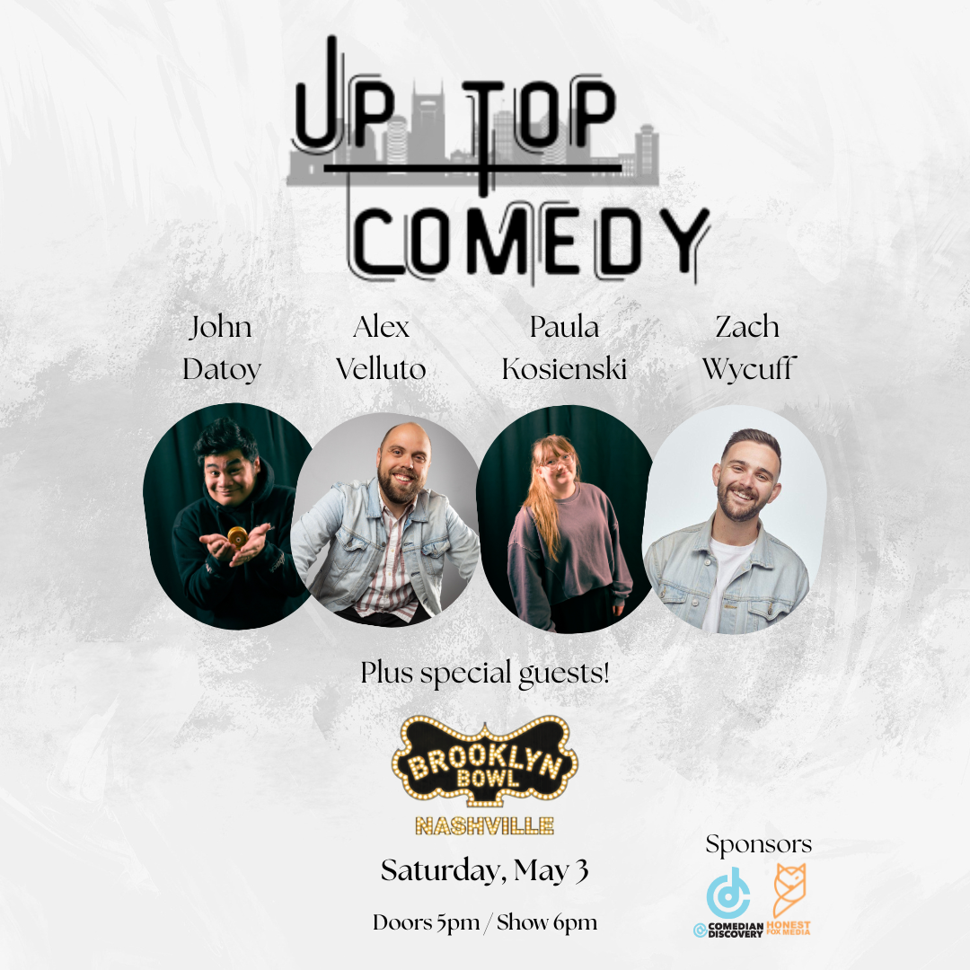 More Info for Up Top Comedy (on The Brooklyn Bowl Patio)