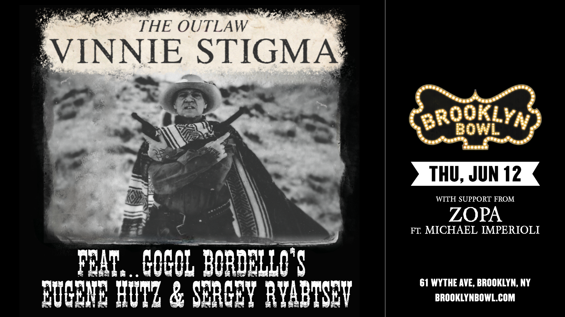 More Info for Vinnie Stigma ft. Eugene Hutz and Sergey Ryabtsev