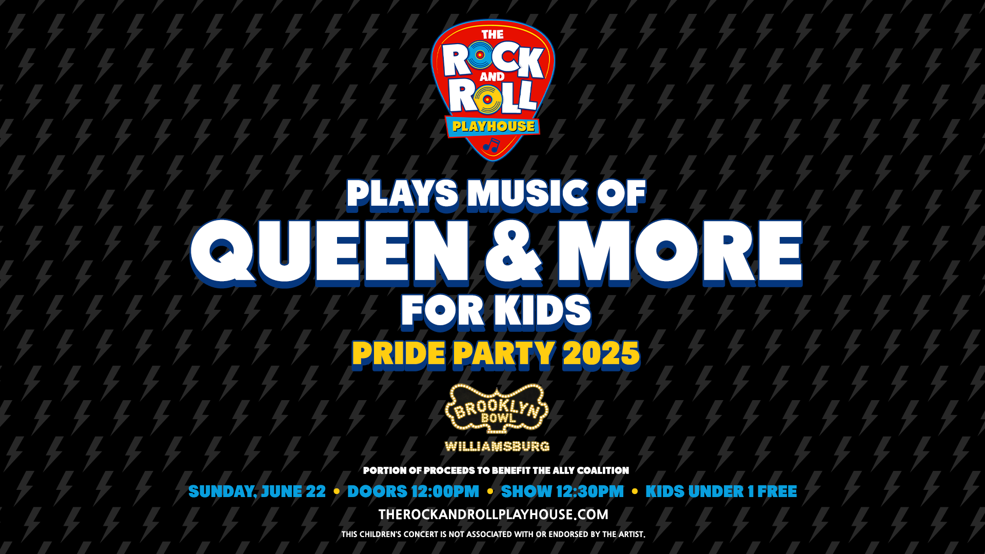 More Info for The Rock and Roll Playhouse plays the Music of Queen + More for Kids