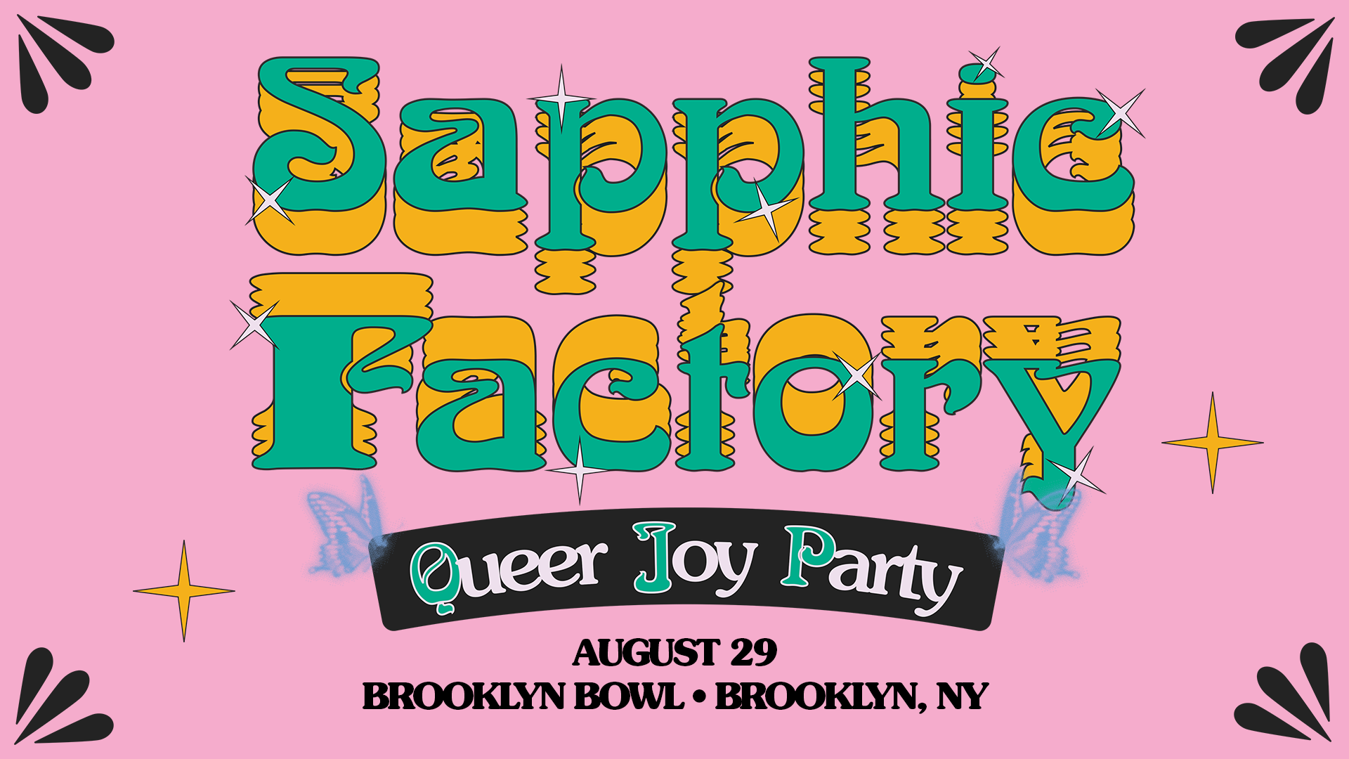 More Info for sapphic factory: queer joy party