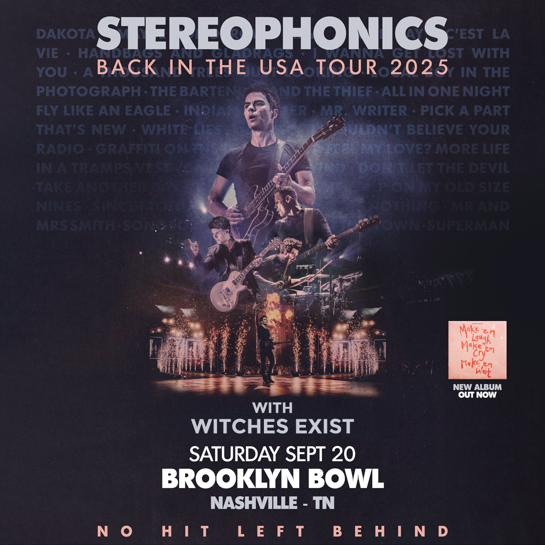 Stereophonics - Back in the USA Tour 2025
