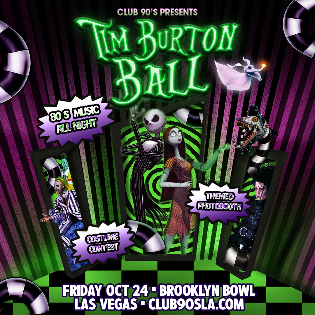 More Info for Club 90's Presents: Tim Burton Ball