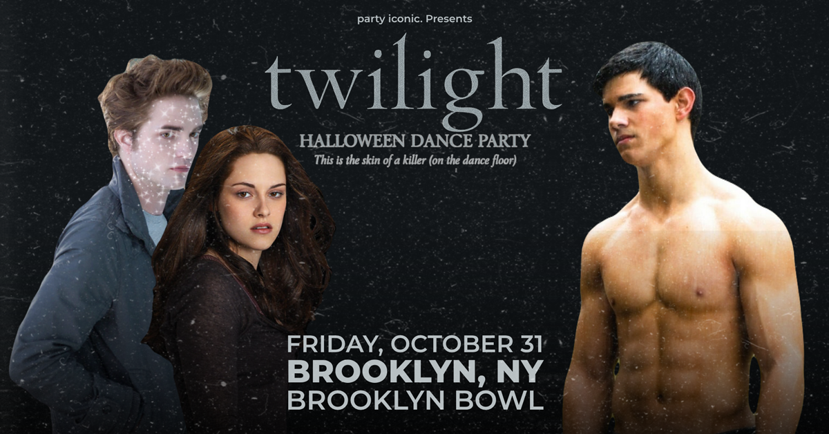 More Info for party iconic. Presents: Twilight Halloween Dance Party