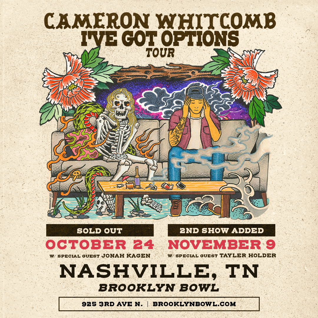 More Info for Cameron Whitcomb - I've Got Options Tour