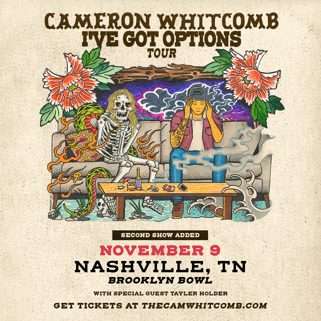 More Info for Cameron Whitcomb - I've Got Options Tour