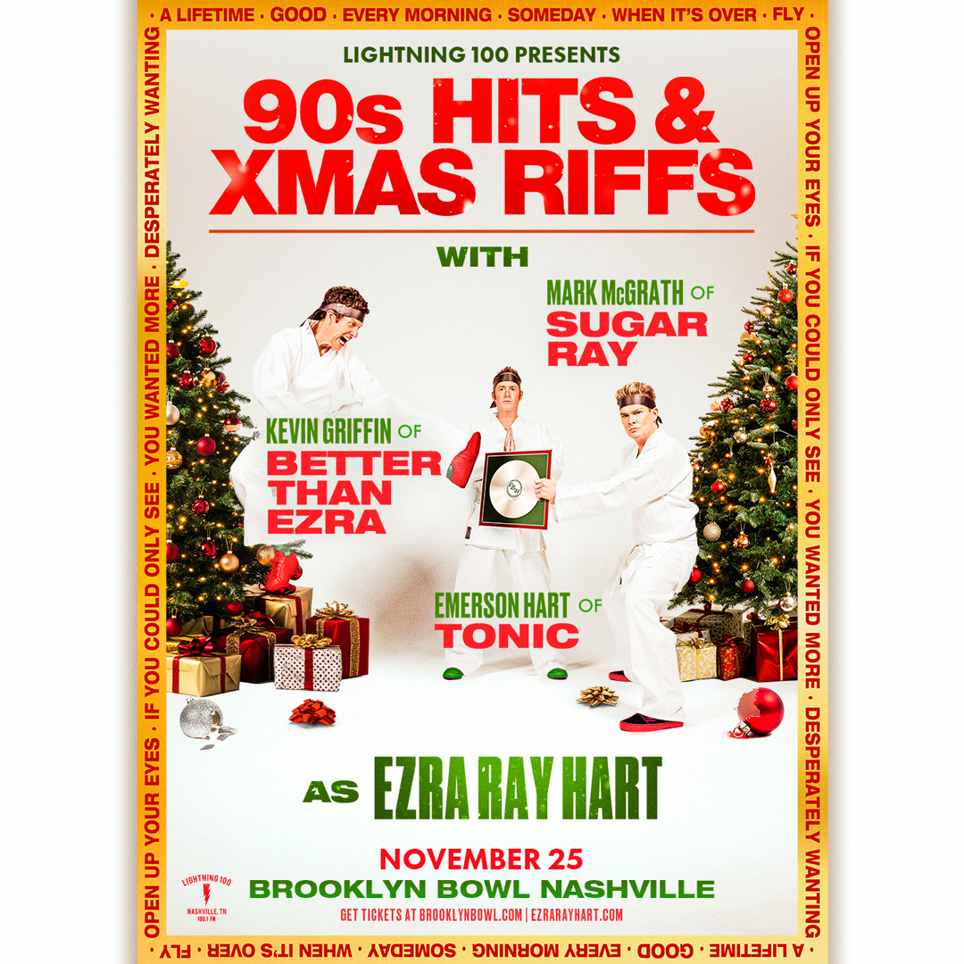 More Info for 90s Hits & Xmas Riffs: Mark McGrath, Kevin Griffin & Emerson Hart Live