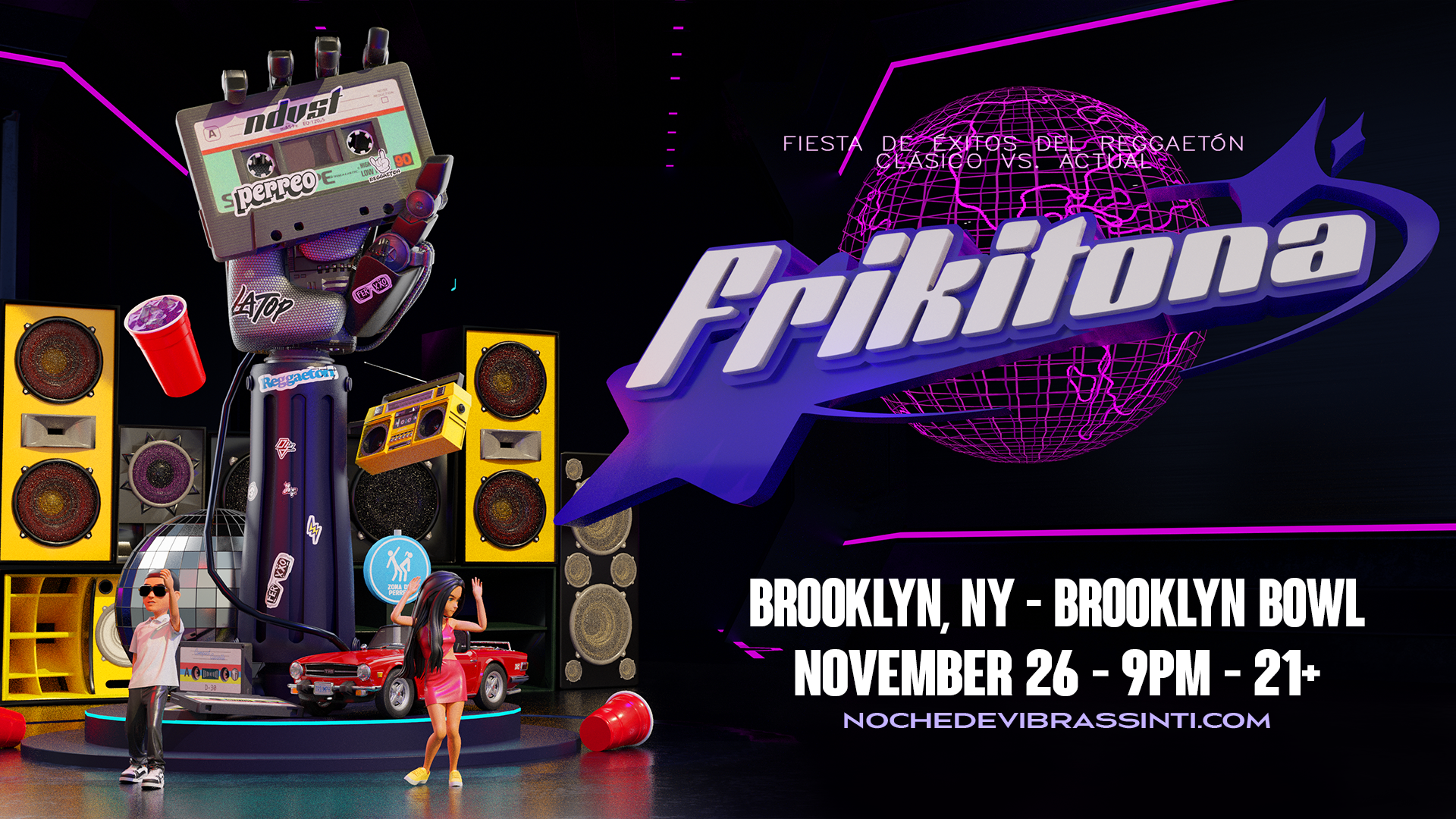 More Info for Frikitona - Classics vs Current Reggaeton Fiesta