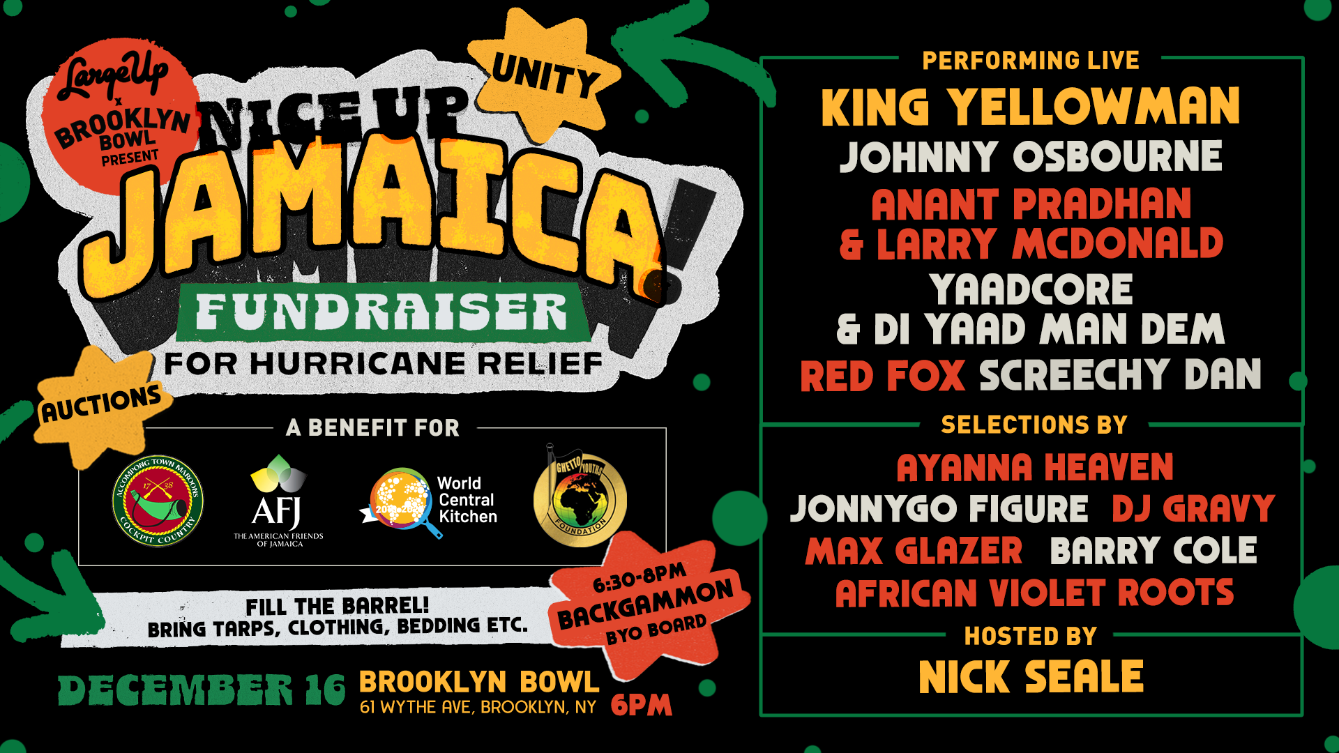 More Info for Nice Up Jamaica! A Fundraiser for Hurricane Relief