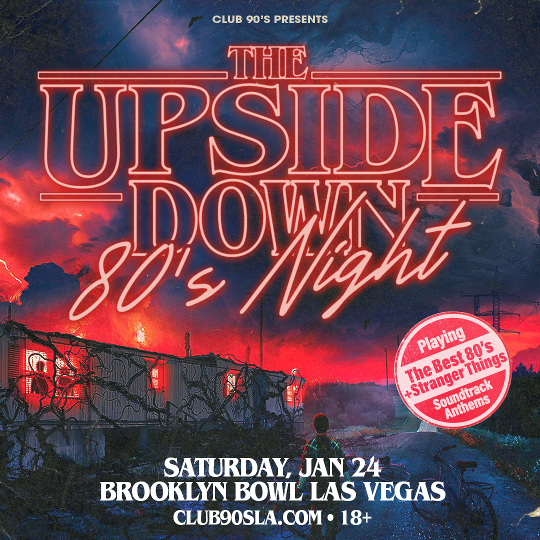 More Info for Club 90's Presents: The Upside Down - 80's Night