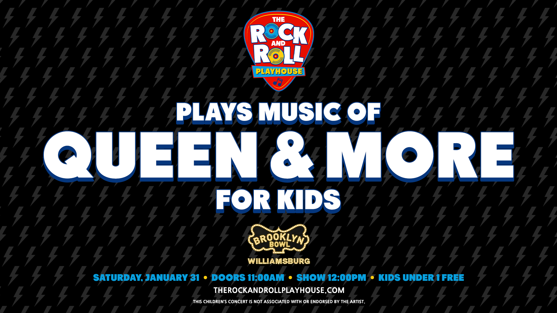 The Rock and Roll Playhouse Plays Music of Queen + More for Kids