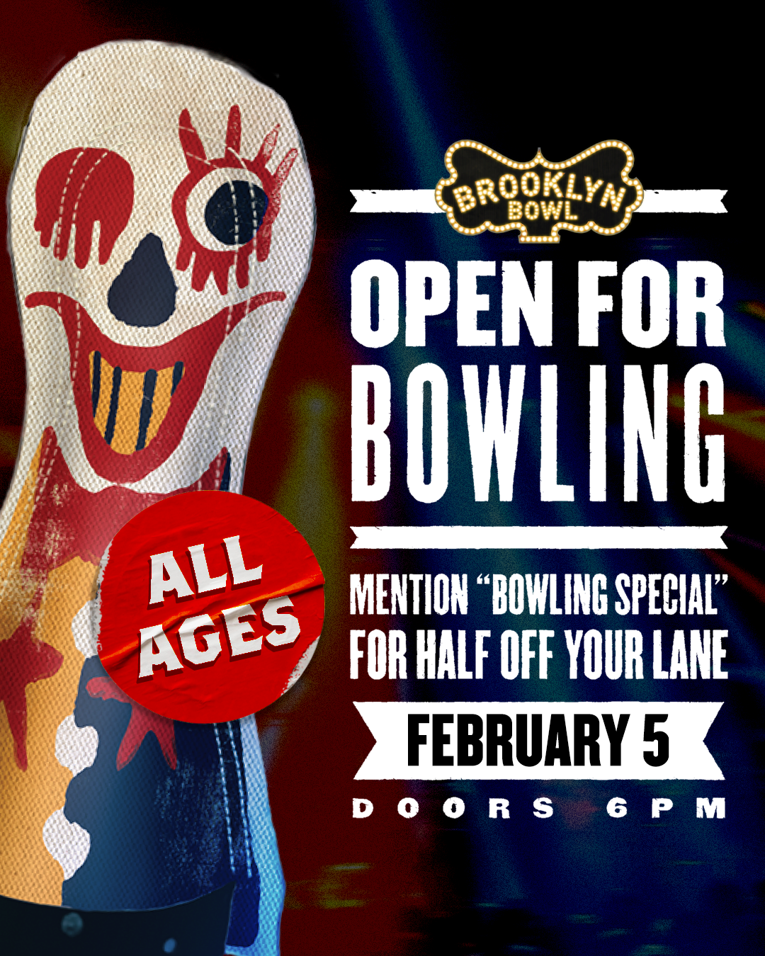 More Info for Open for Bowling!