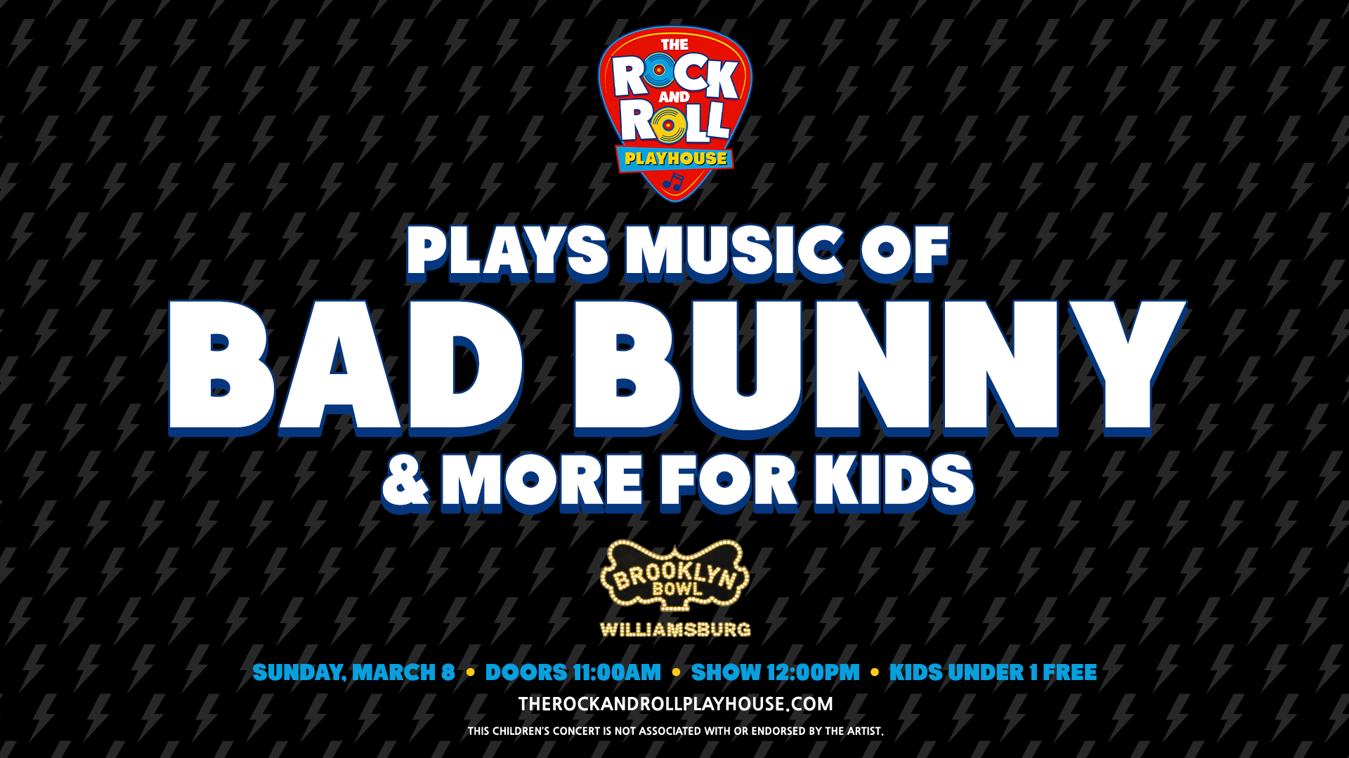 More Info for The Rock and Roll Playhouse Plays Music of Bad Bunny + More