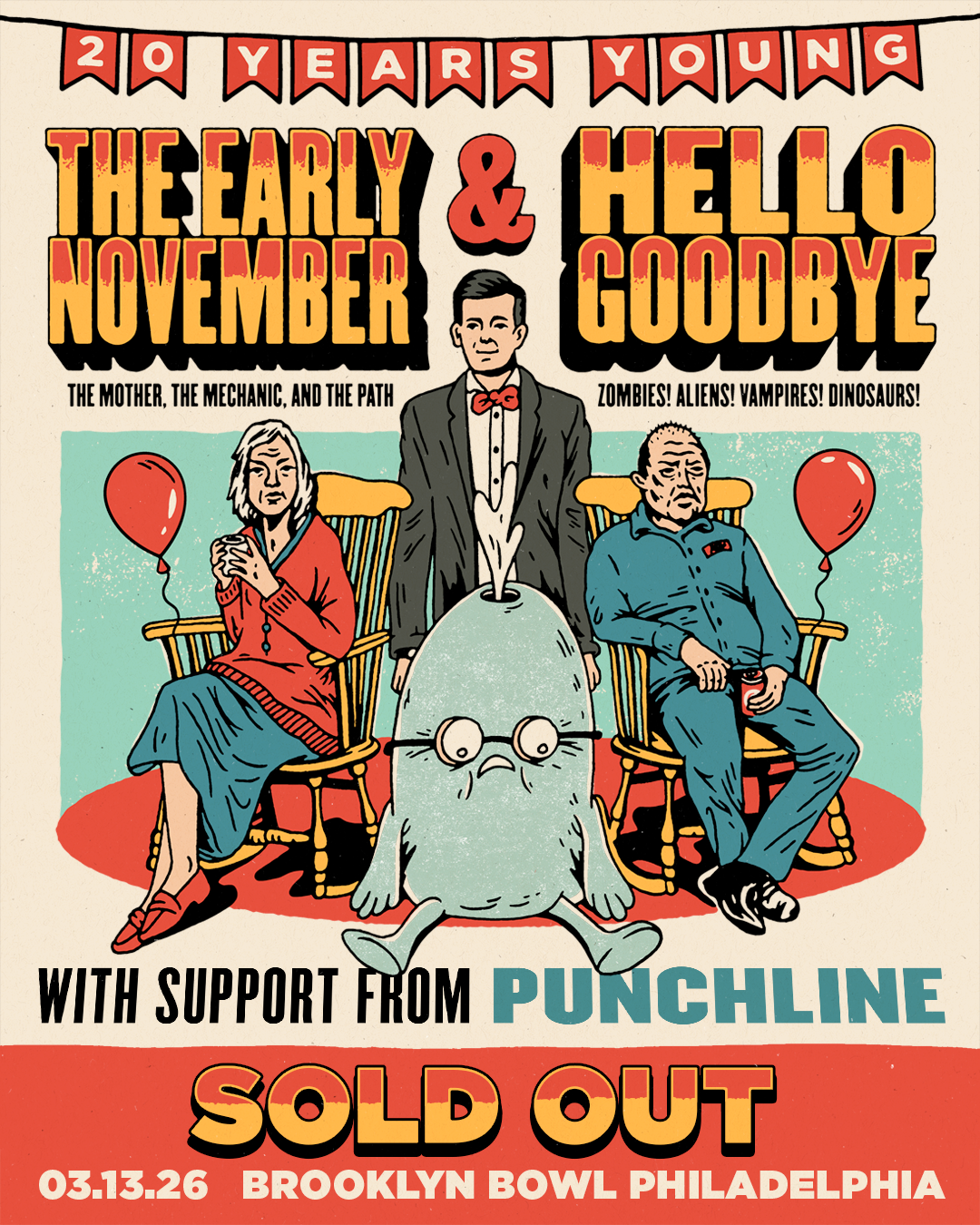 THE EARLY NOVEMBER & HELLOGOODBYE