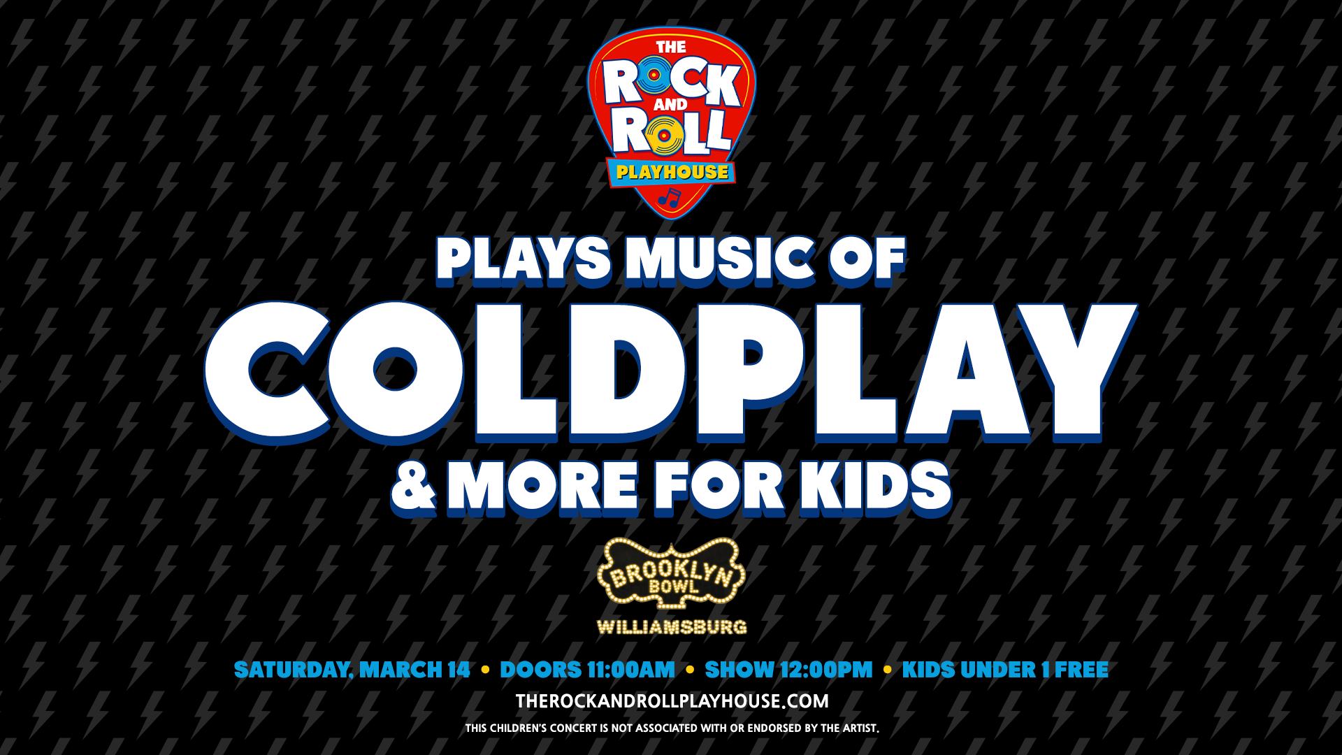 More Info for The Rock and Roll Playhouse Plays Music of Coldplay + More for Kids
