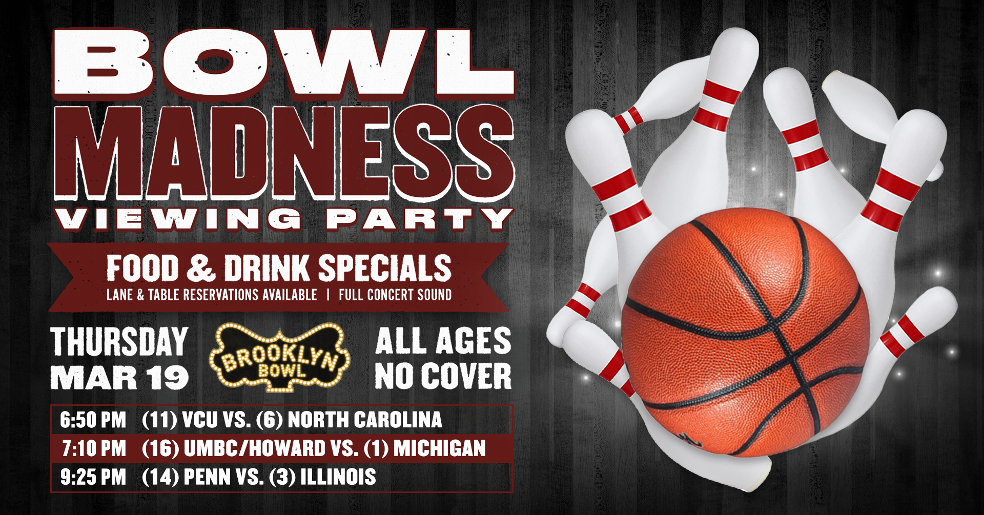 More Info for Bowl Madness - VIP Bowling Lanes