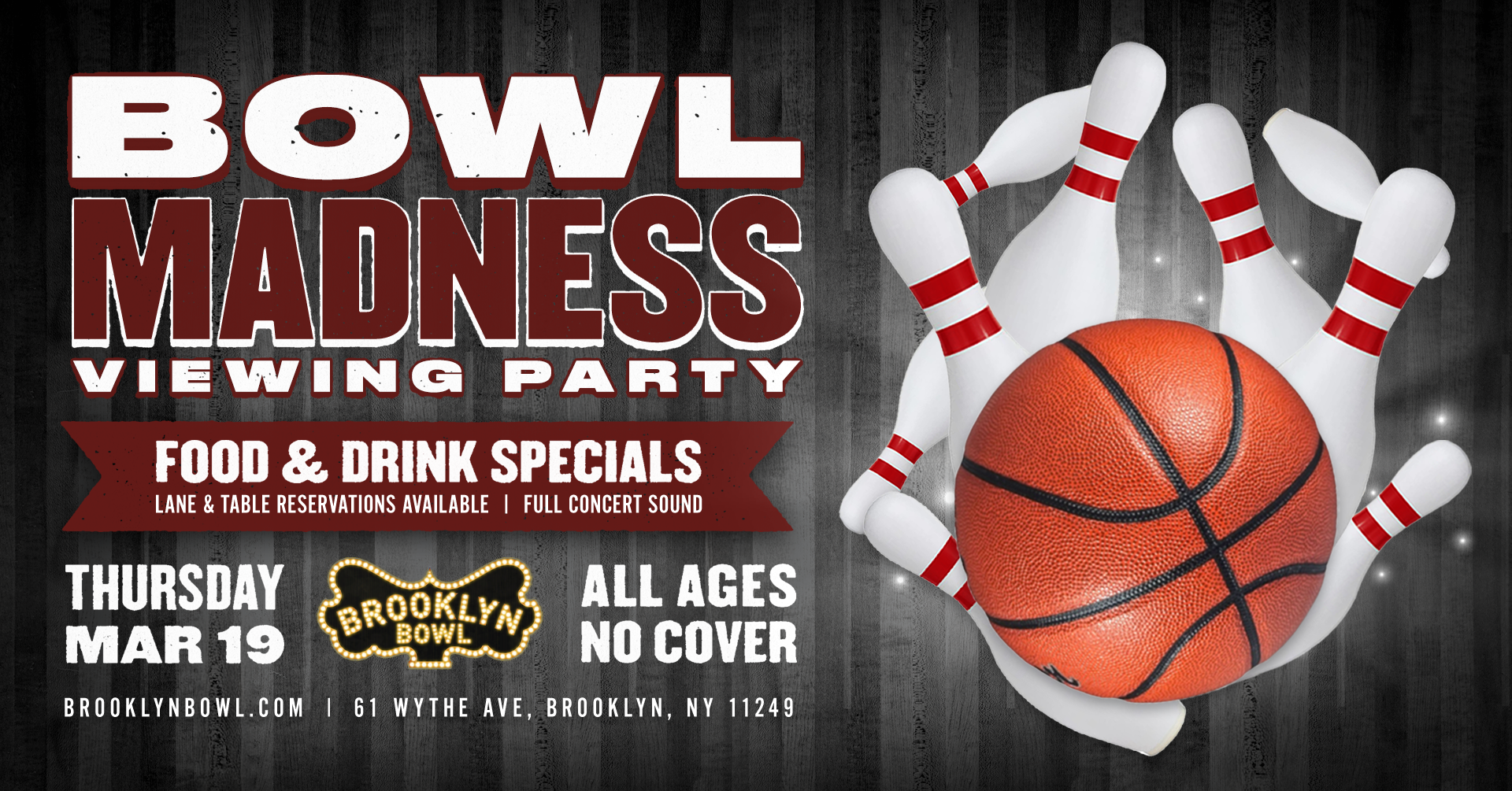 More Info for Bowl Madness - VIP Bowling Lanes