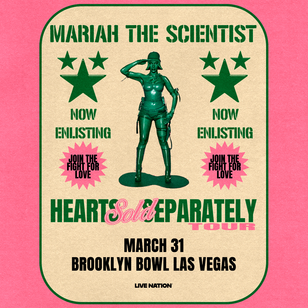 More Info for Mariah the Scientist: HEARTS SOLD SEPARATELY TOUR