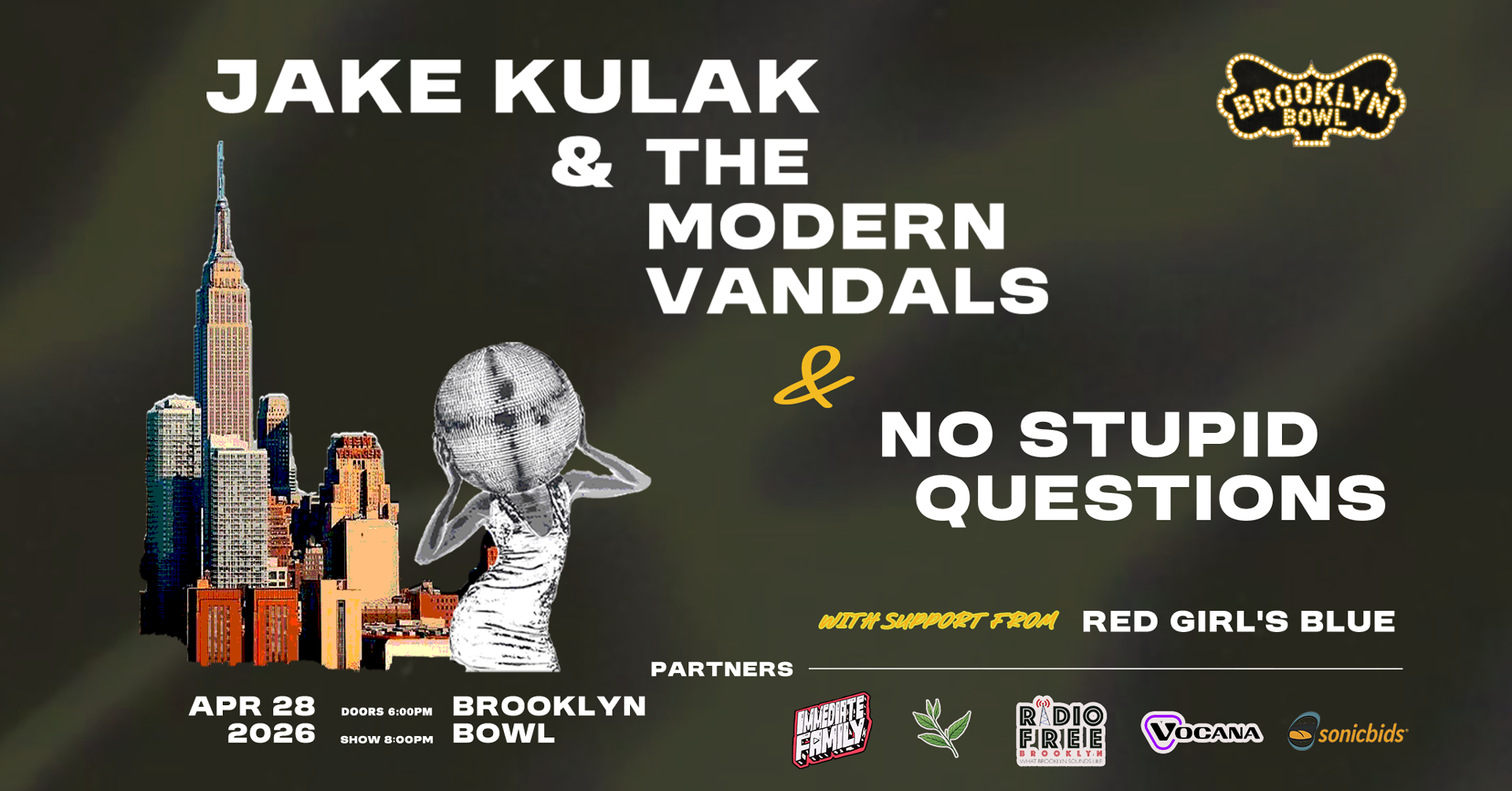 More Info for JAKE KULAK & THE MODERN VANDALS / NO STUPID QUESTIONS