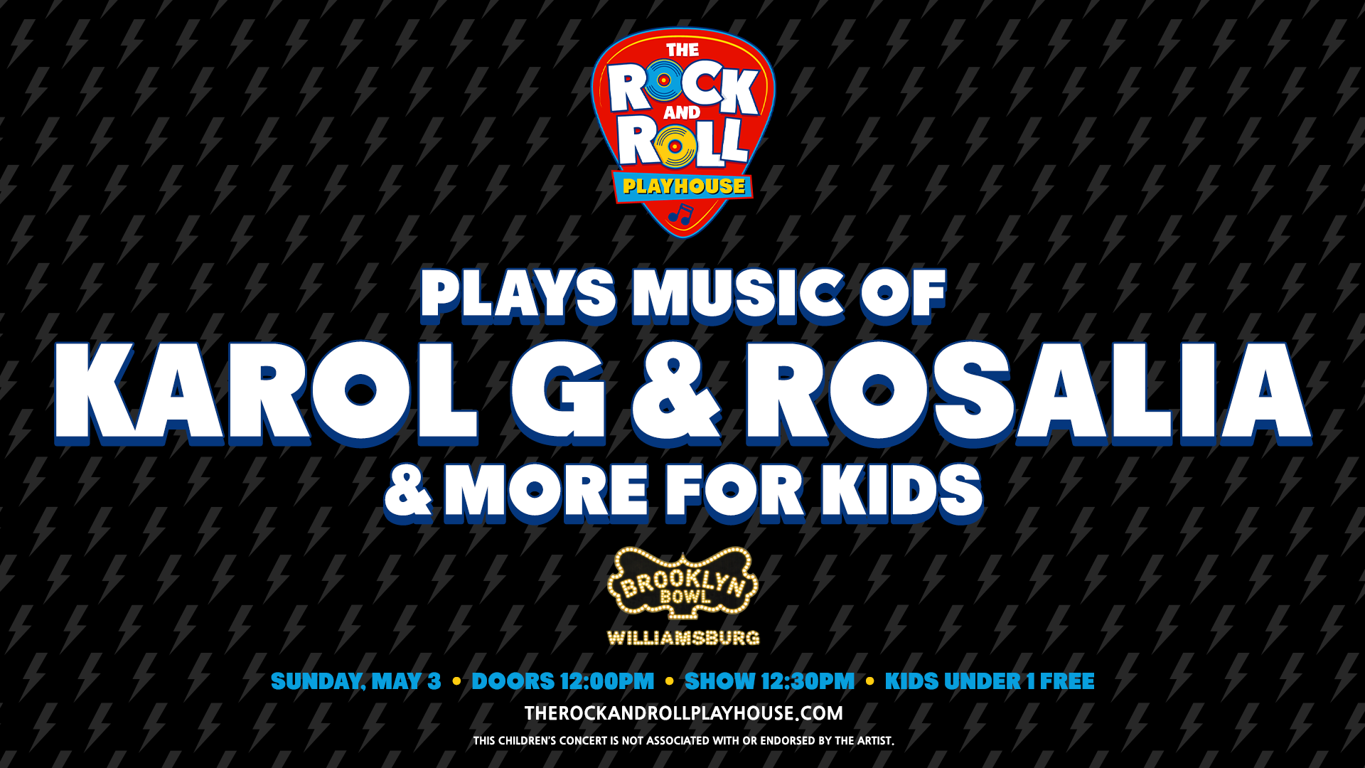 More Info for The Rock and Roll Playhouse Plays Music of Karol G & Rosalia + More