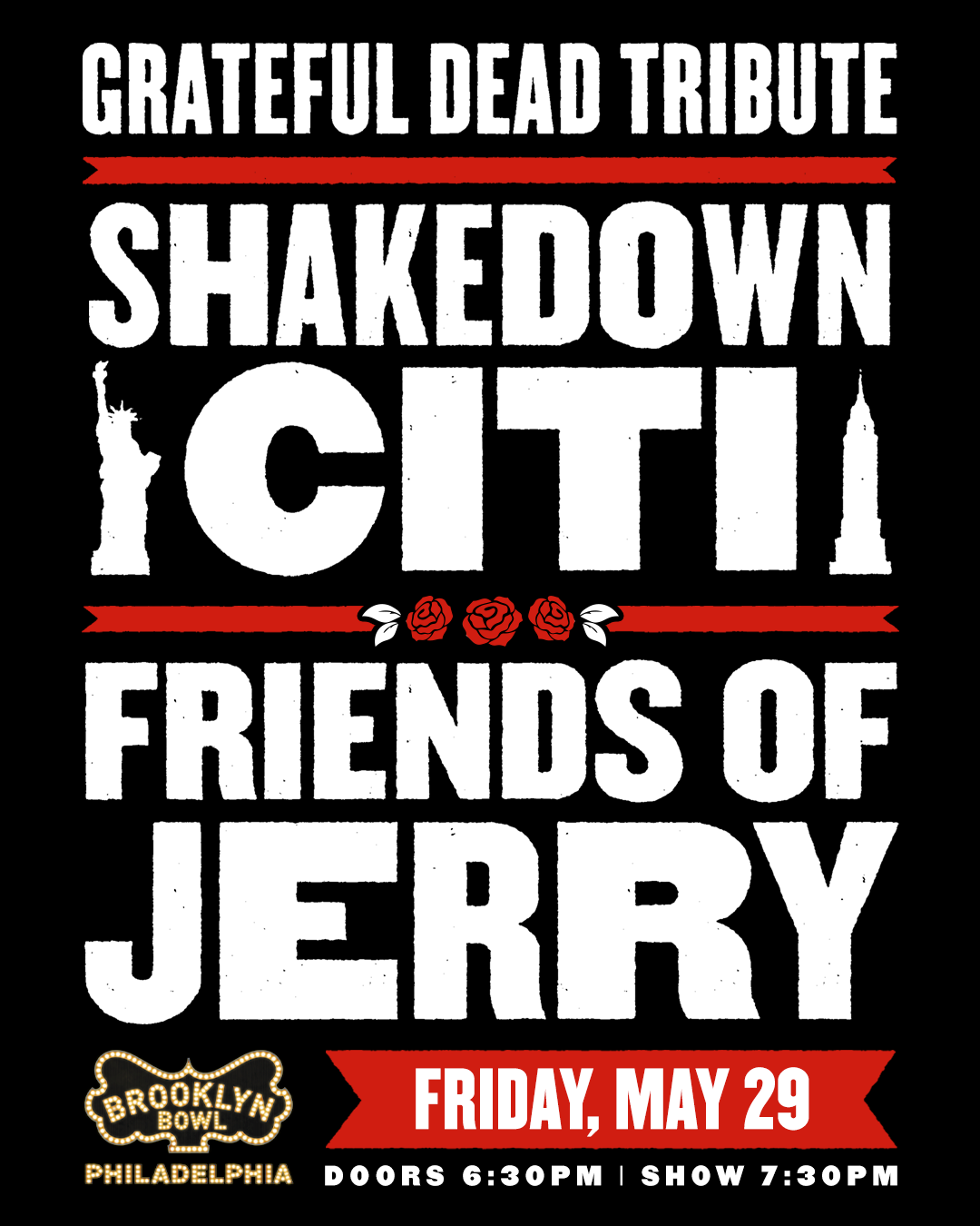 More Info for Shakedown Citi & Friends of Jerry (21+)