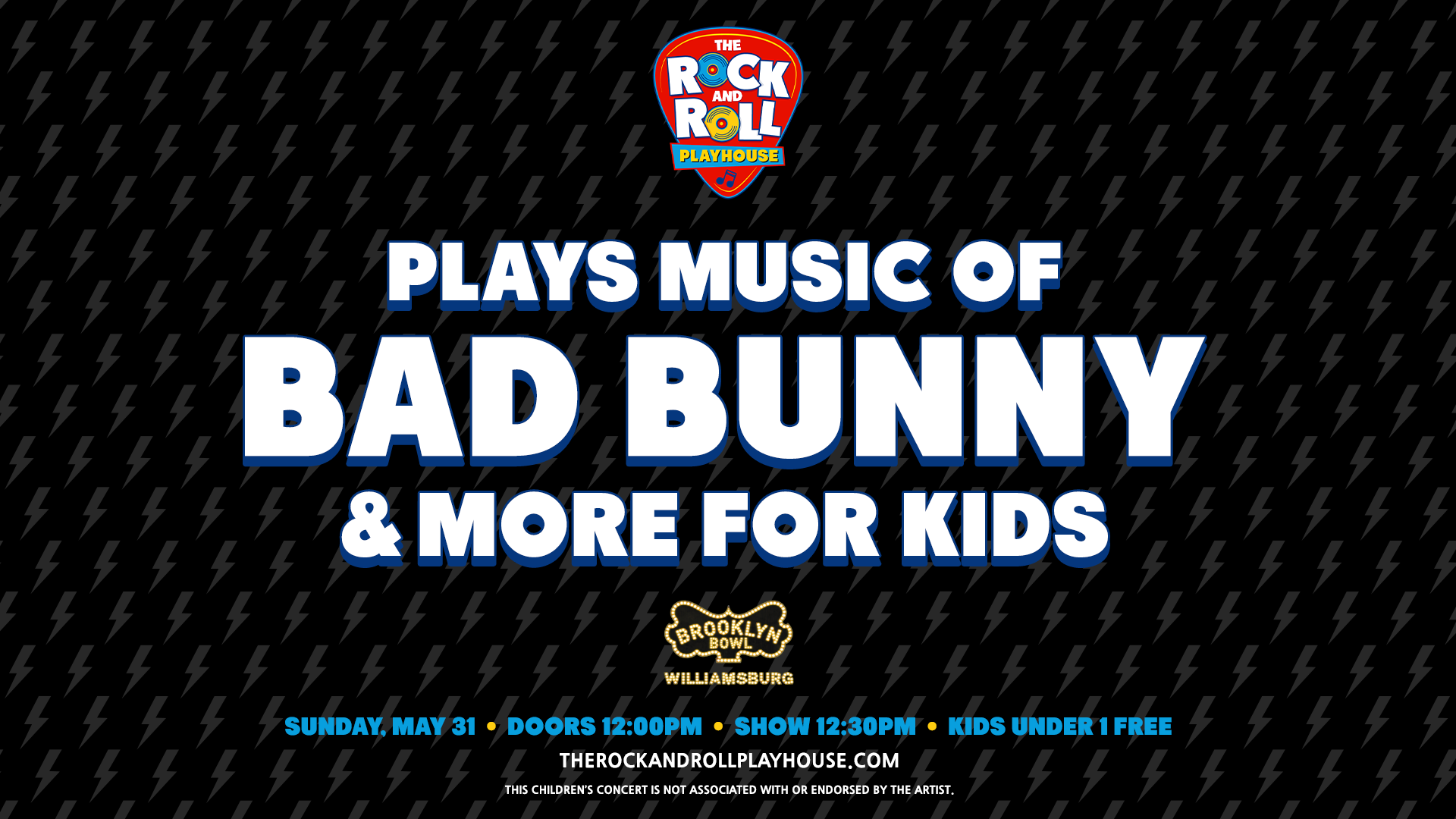 More Info for The Rock and Roll Playhouse Plays: Music of Bad Bunny + More for Kids