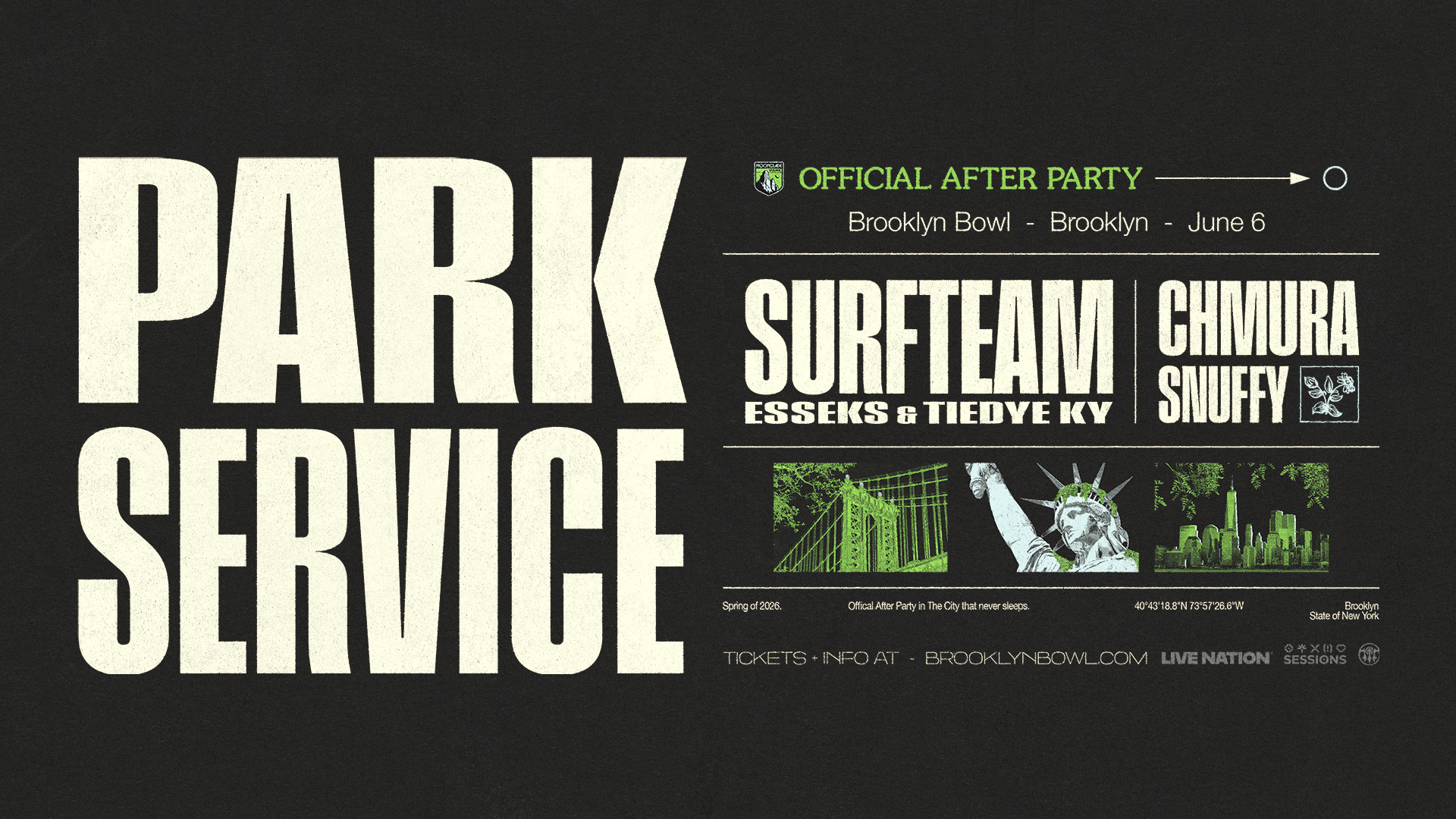 More Info for PARK SERVICE Official Of The Trees After Party